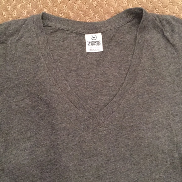 Victoria's Secret PINK V-Neck Tee - Picture 3 of 3